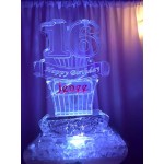 Sweet 16 Ice Sculpture