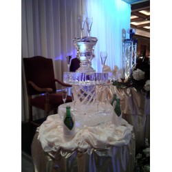 Champagne Glass Tower