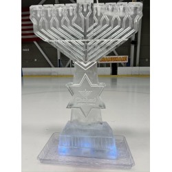 Menorah Ice Sculpture