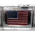 American Flag Ice Sculpture