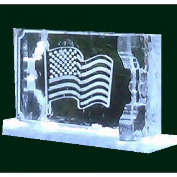 Any Flag Ice Sculpture