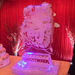 Chinese Symbol/Calligraphy Ice Sculpture or Luge