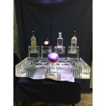 Vodka-Caviar Display Ice Sculpture