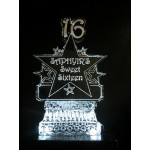 Sweet 16 Ice Sculpture