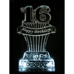 Sweet 16 Ice Sculpture