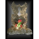 Heart with Doves 3D Ice Sculpture