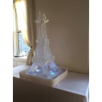 Eiffel Tower Ice Sculpture 