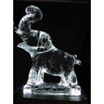 Elephant Ice Sculpture