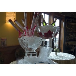 Ice Bowl and Vase