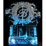 Letter Ice Sculpture