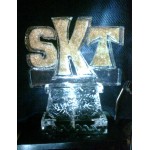 Letter Ice Sculpture