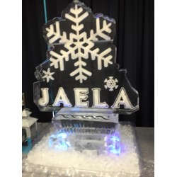 Winter Theme Ice Sculpture
