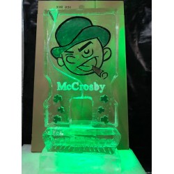 Leprechaun Ice Luge//Sculpture