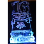 Sweet 16 Ice Sculpture