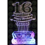 Sweet 16 Ice Sculpture