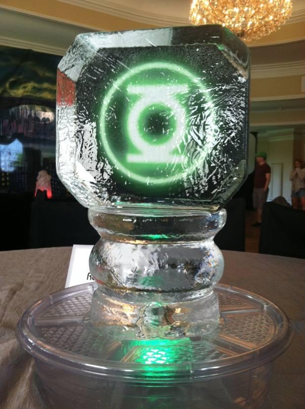 Ice Block Table Table Centerpieces, Wedding Ice Sculpture and Ice Luges