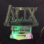 Monogram Ice Sculpture