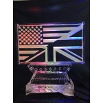 American Flag Ice Sculpture