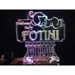 Monogram Ice Sculpture