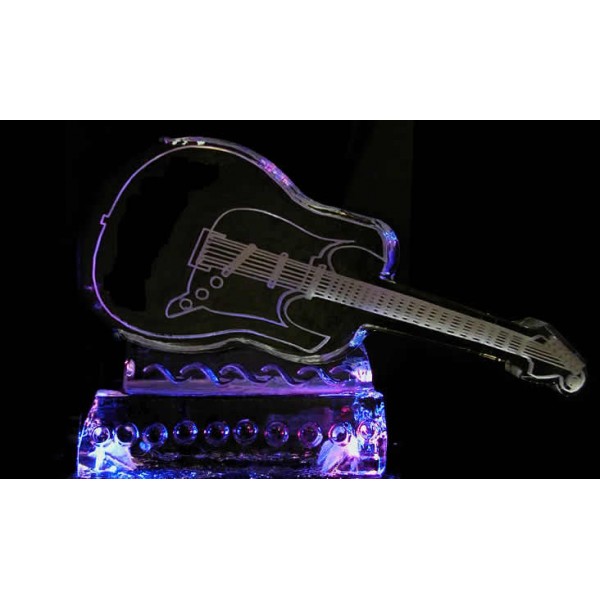 Guitar Ice Sculpture