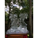 Luau Theme Ice Sculpture