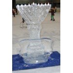 Menorah Ice Sculpture