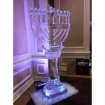 Menorah Ice Sculpture