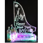 New Year Theme Double Luge