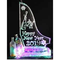 New Year Theme Double Luge