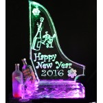 New Year Theme Double Luge