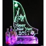 New Year Theme Double Luge