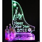 New Year Theme Double Luge