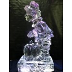 Pilgrim Boy & Girl Ice Sculpture