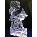 Pilgrim Boy & Girl Ice Sculpture