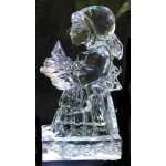 Pilgrim Girl Ice Sculpture