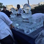 Functional 6 Ft Seafood-Sushi Ice Bar