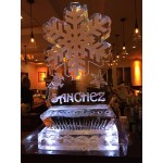 Winter Theme Ice Sculpture