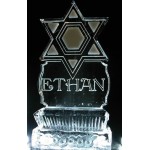 Star of David Ice Sculpture