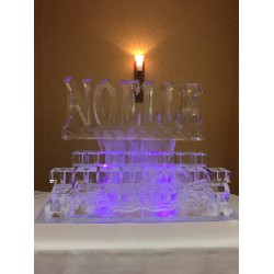Monogram Ice Sculpture