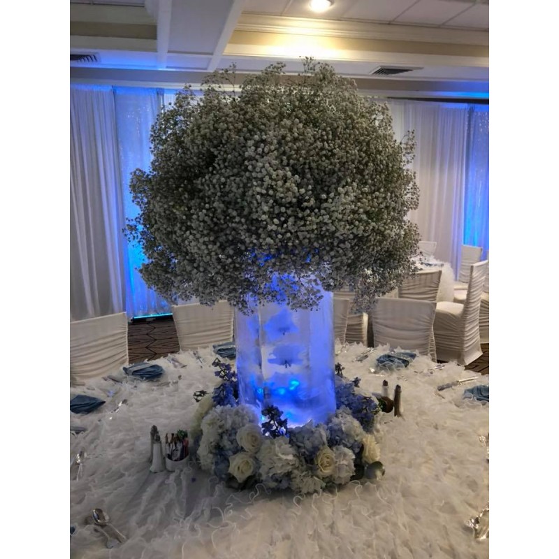 ice molds, ice sculptor, ice scupltures, wedding centerpieces