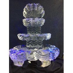 Tri-Tier Seafood Display